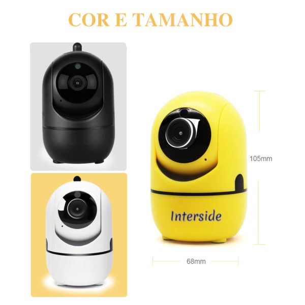 Mini Camera Ip Wifi Hd 720p Onvif Sensor Movimento Automático - Image 3
